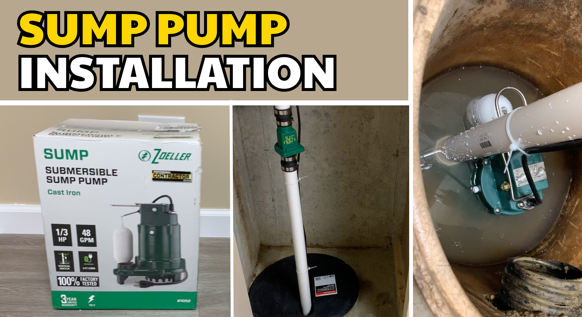 How to Install a Sump Pump