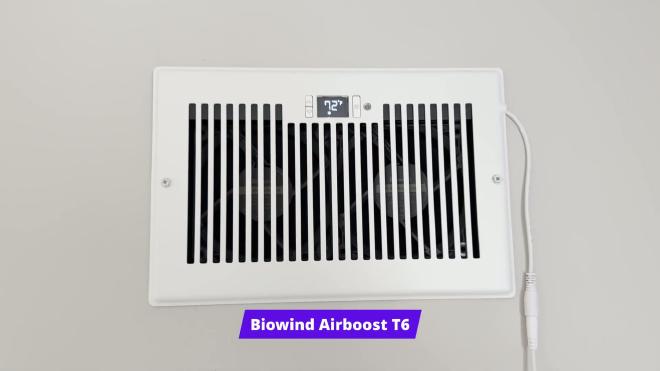 BioWind Airboost T6 register booster fan