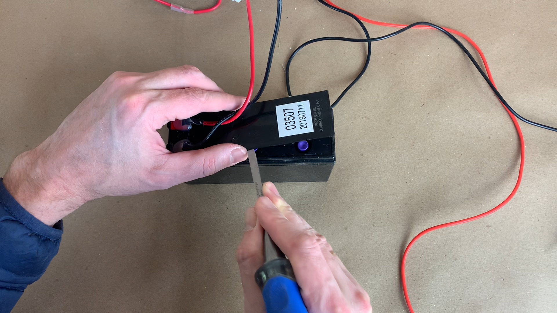 Battery cover