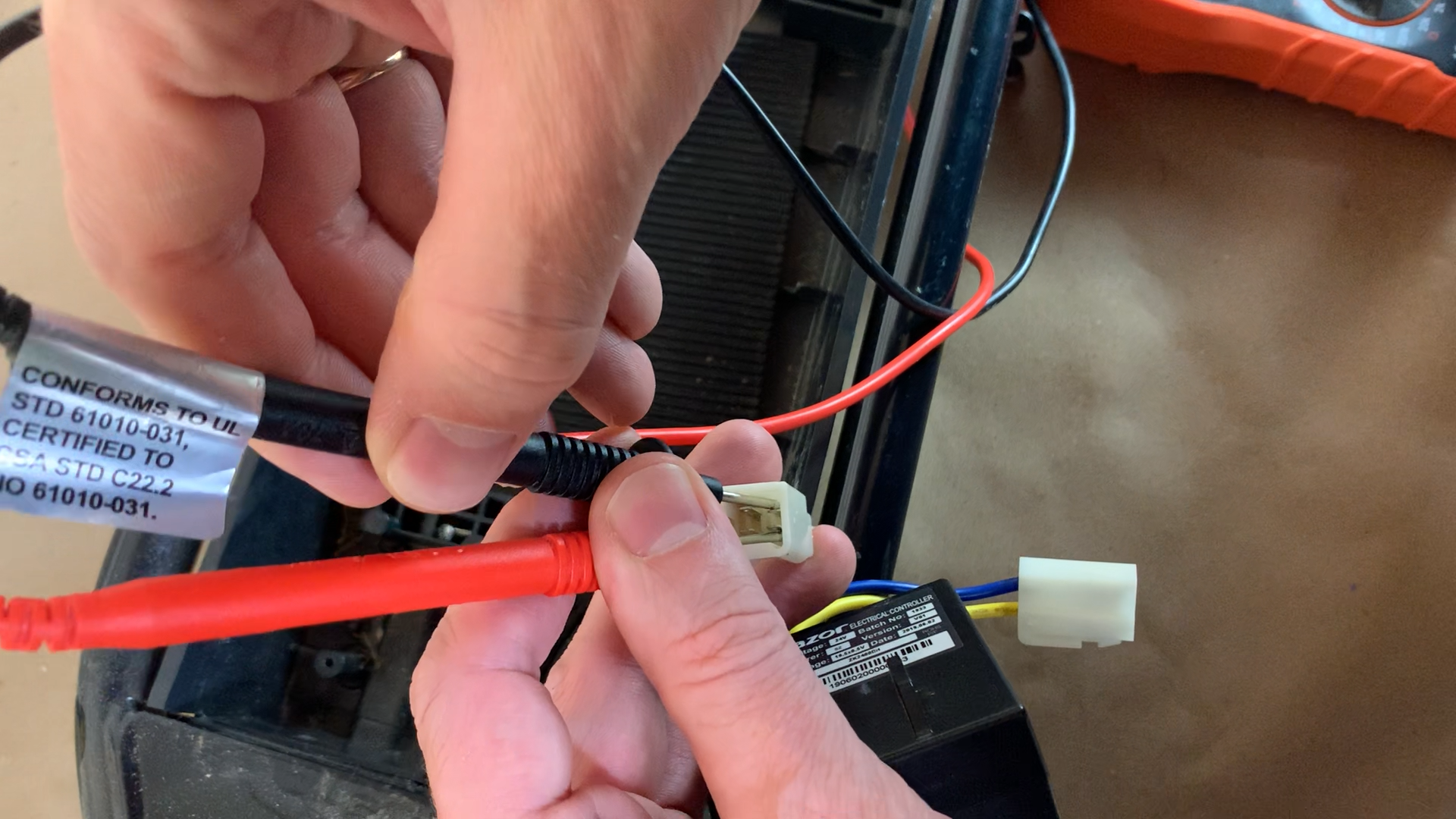 Throttle test