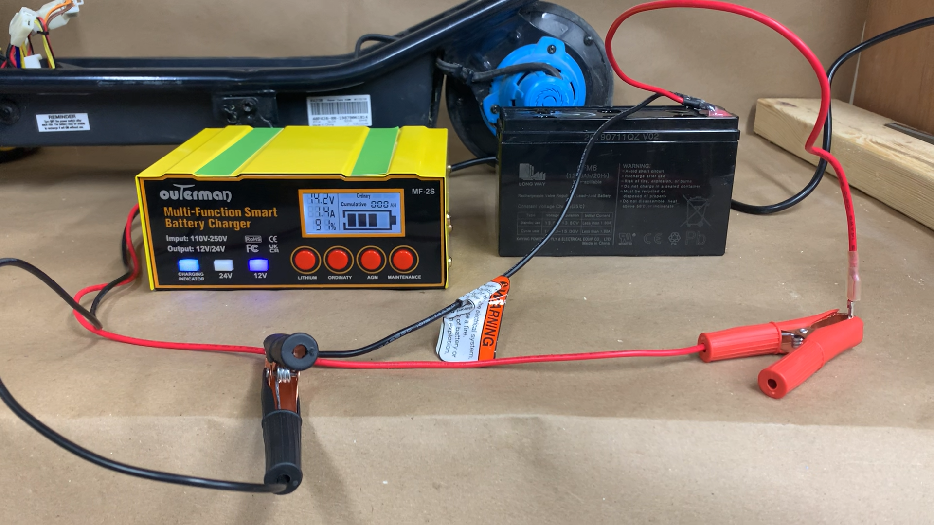Battery recovered