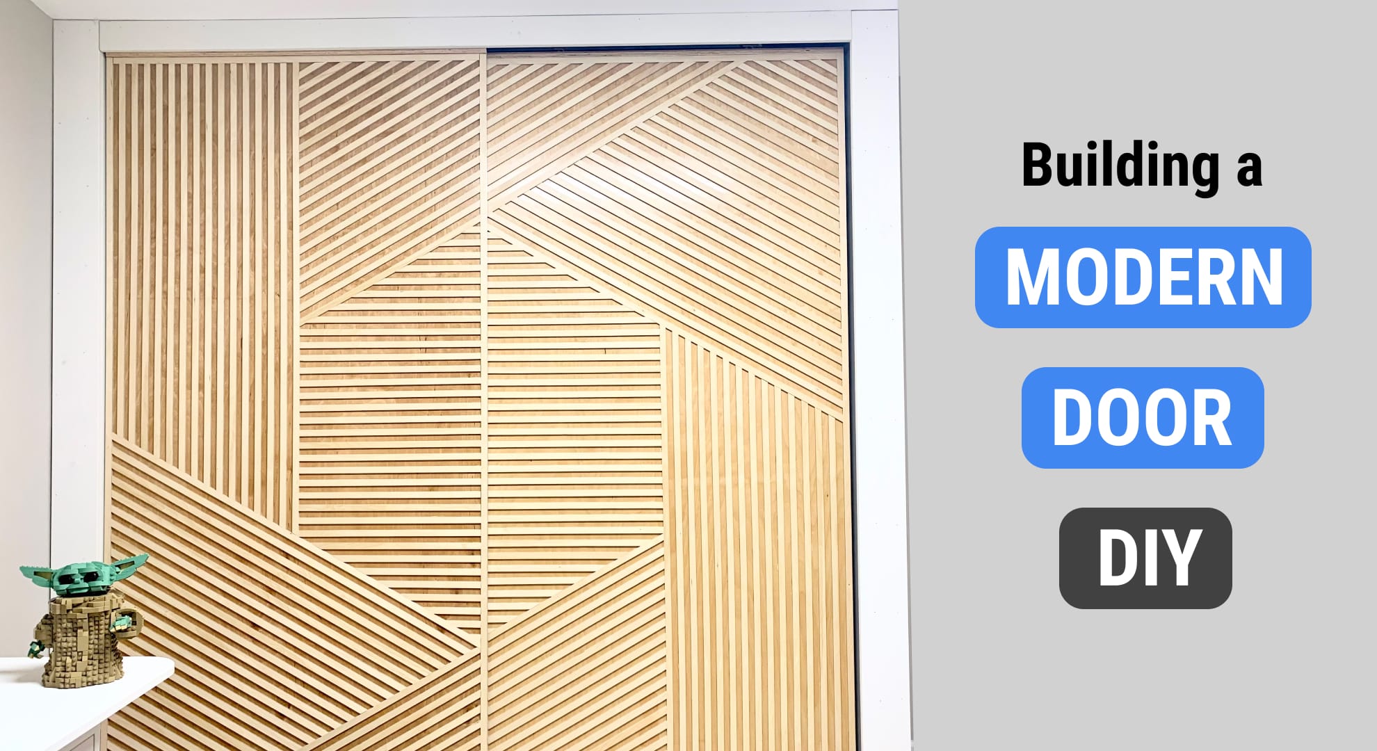 Building a Modern Sliding Closet Doors