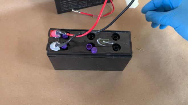 Battery rubber cups